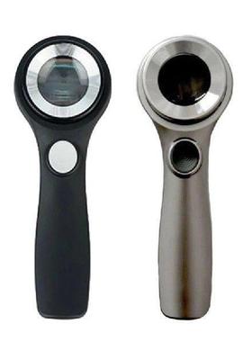 60X Lens Eye Loupe Dimmable Magnifier for Stamps Inspection