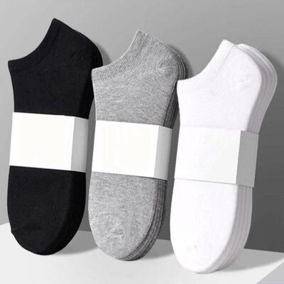 10 pairs of men women MoChuan sock socks black light cotton
