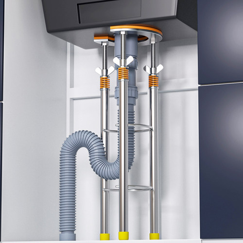 出口品质，专用台下盆支撑架水槽支架洗菜盆水盆洗手盆固定支撑杆
