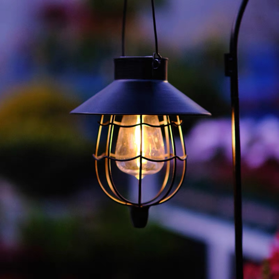 太阳能户外灯防水野营庭院花园灯