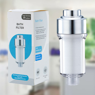 花洒过滤器小嘴过滤芯洗澡家用沐浴花酒浴室淋浴水龙头净化水通用