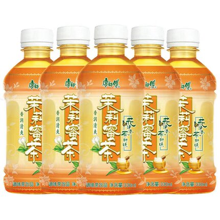 康师傅冰红茶330ml*12瓶水茉莉蜜茶青梅绿茶蜜桃乌龙茶调味茶饮料