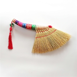 老式床扫东北农村手工扫炕笤帚高粱苗防静电手工高粱小扫把床刷