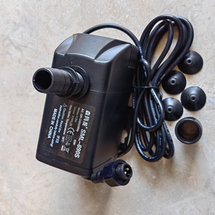 鱼缸喷雾器消毒机加湿器用潜水水泵220v大流量小抽水机扬程3.2米