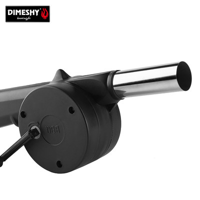 DIMESHY简易手摇鼓风机户外烧烤鼓风机木炭引火小型便携烧烤工具