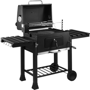 烤行者家用烧烤架别墅庭院烧烤炉户外木炭烤炉大号美式焖烤5人BBQ