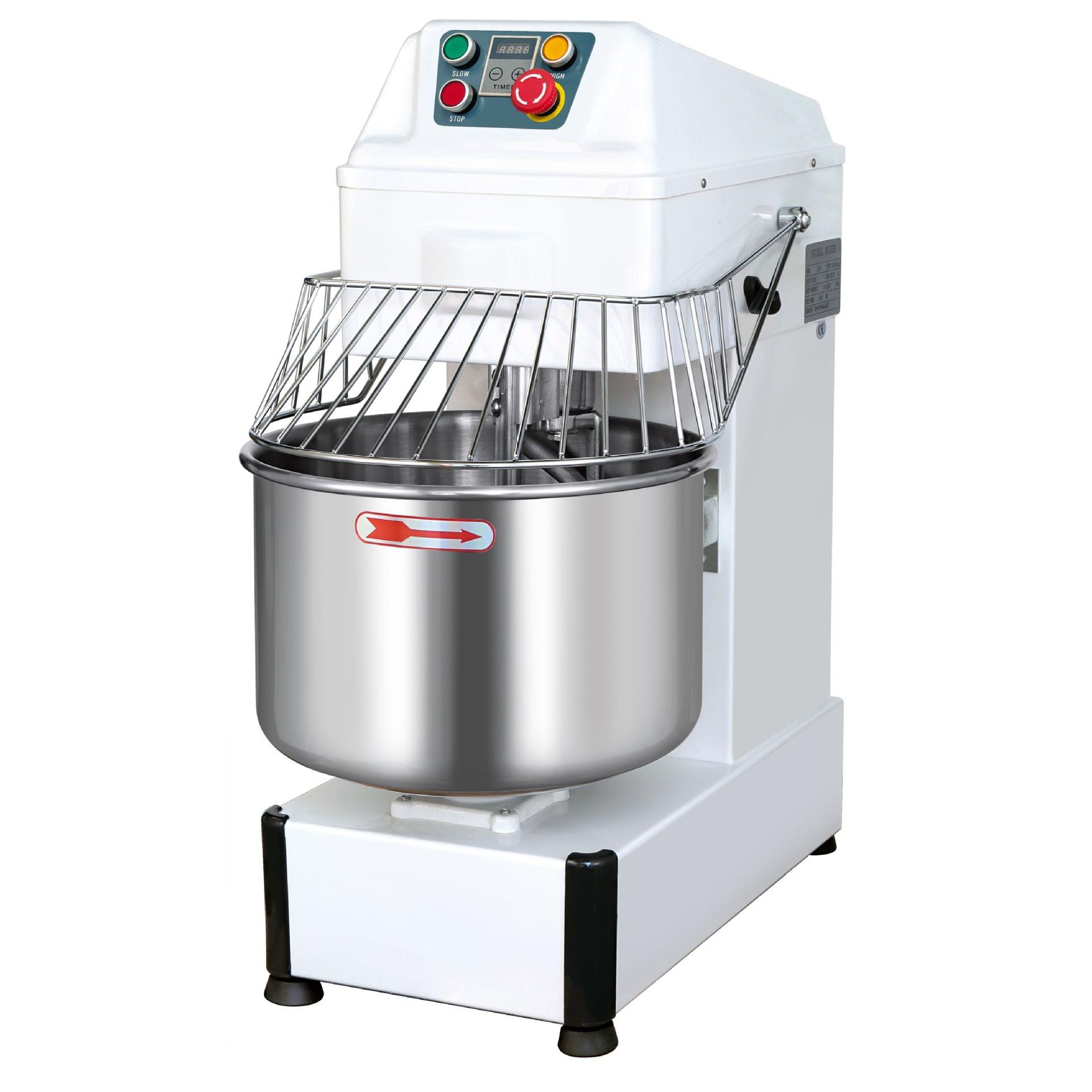 麦丰商用和面机HS30双速双动34L容量全自动和面揉面机直售