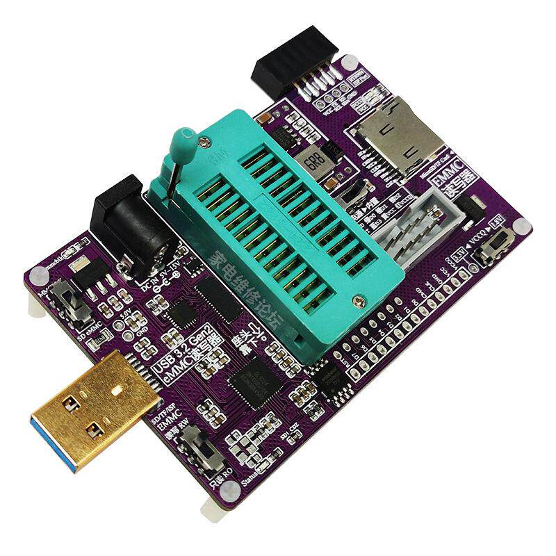 EMMC镜像工具读写BOOT免拆飞线导航SD_TF高速USB.0适配809H座