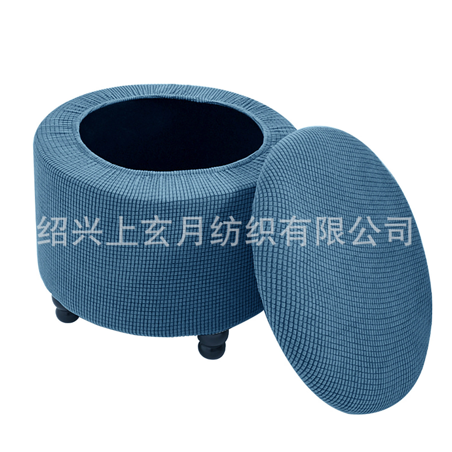 新品 弹力玉米粒圆形储物凳套折叠式可拆卸脚凳套客厅家具防尘套,住宅家具,垫脚凳,淘宝优惠券,粉丝福利购,淘宝优惠卷