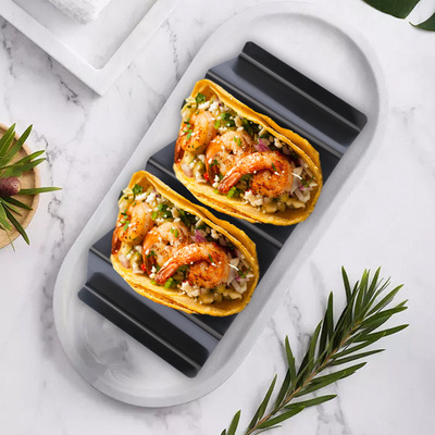 优选供应不锈钢墨西哥卷饼架 薄饼架taco holder架玉米卷架煎饼架