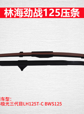 劲战5TY小链条压条林海极光三代目鸭子BWS125压板耐磨条5ML LH125