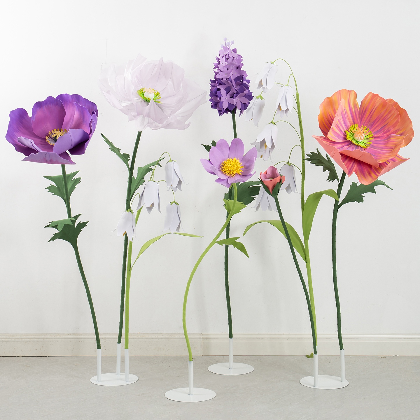 立体花艺造景摆件服装橱窗美陈花