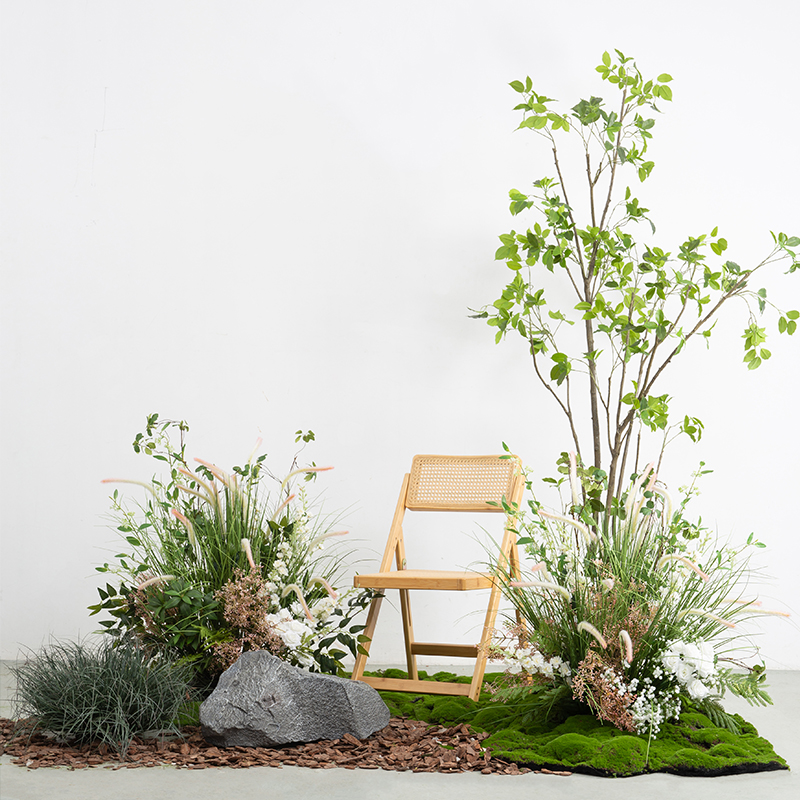 野花仿真植物造景景观苔藓摆件