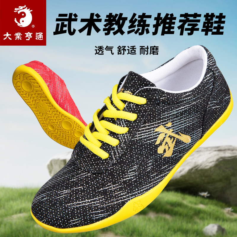 大业亨通儿童帆布武术鞋25年新款图片