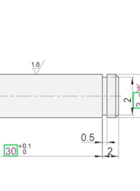 带肩铰链销轴 挡圈型卡簧销 MIC01 MIC11 HCDG HCCG4 5 6 8 10 12