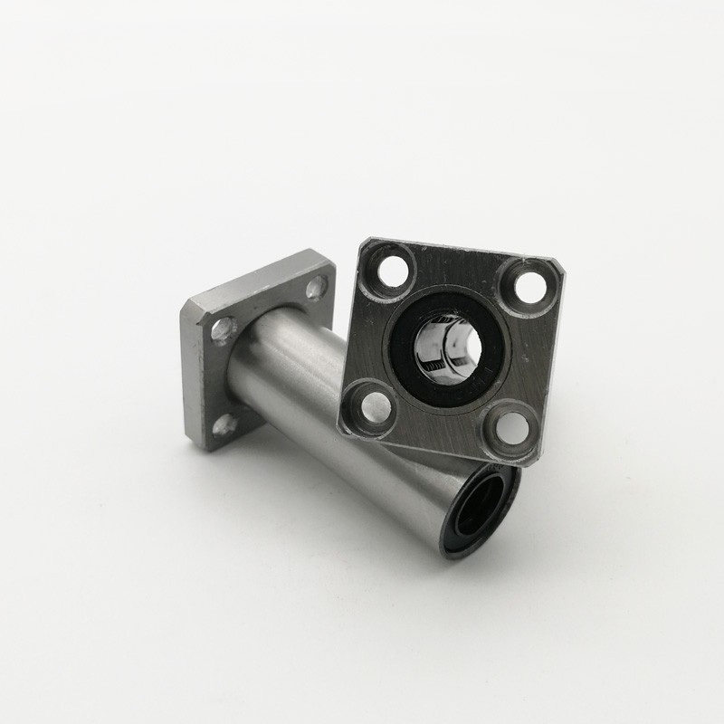 直线轴承带座加长方法兰光轴光杆导轴滑套LMK6L 8 16 20 30 40 50