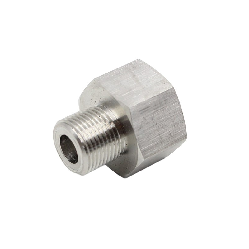 压力表304不锈钢内外丝牙转换接头12346分英制螺纹焊接活接头补芯