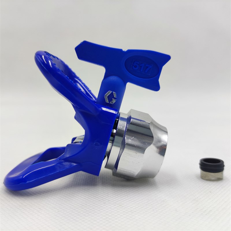 固瑞克无气喷涂机喷嘴喷枪枪嘴喷嘴座加长杆517喷嘴