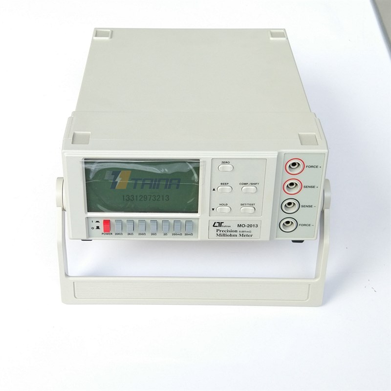 台湾路昌MO-2013 桌上型高精度微电阻计毫欧表原装进口