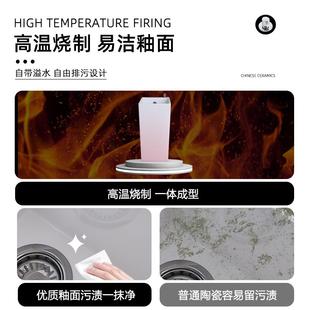 拖把池家用阳台小户型卫生间窄长型拖布池小尺寸省空间户外墩布池