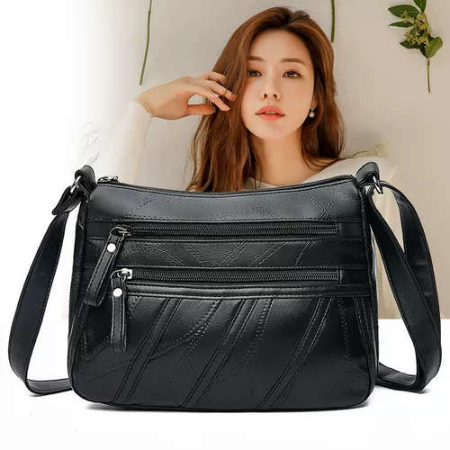 Универсальная сумка на одно плечо, рюкзак, из натуральной кожи