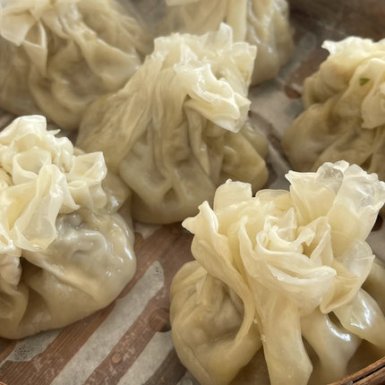内蒙古羊肉烧麦 呼市烧卖 稍美 稍麦 手工烧卖皮羊肉颗粒拌馅