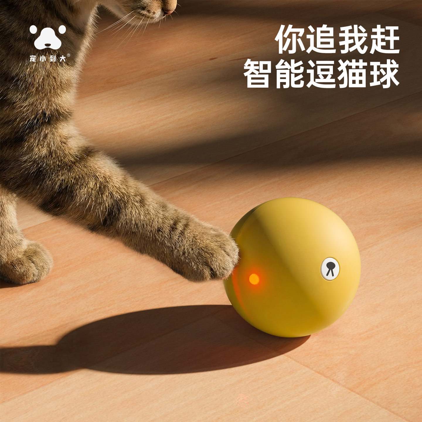 猫玩具猫咪自动逗猫球小猫自嗨解闷神器智能静音电动溜猫滚滚器棒