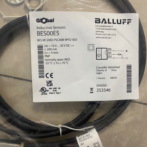 UFF接近传感器BES00E5BES516-300-S135-S4-DBES516-300-S135-S4-C