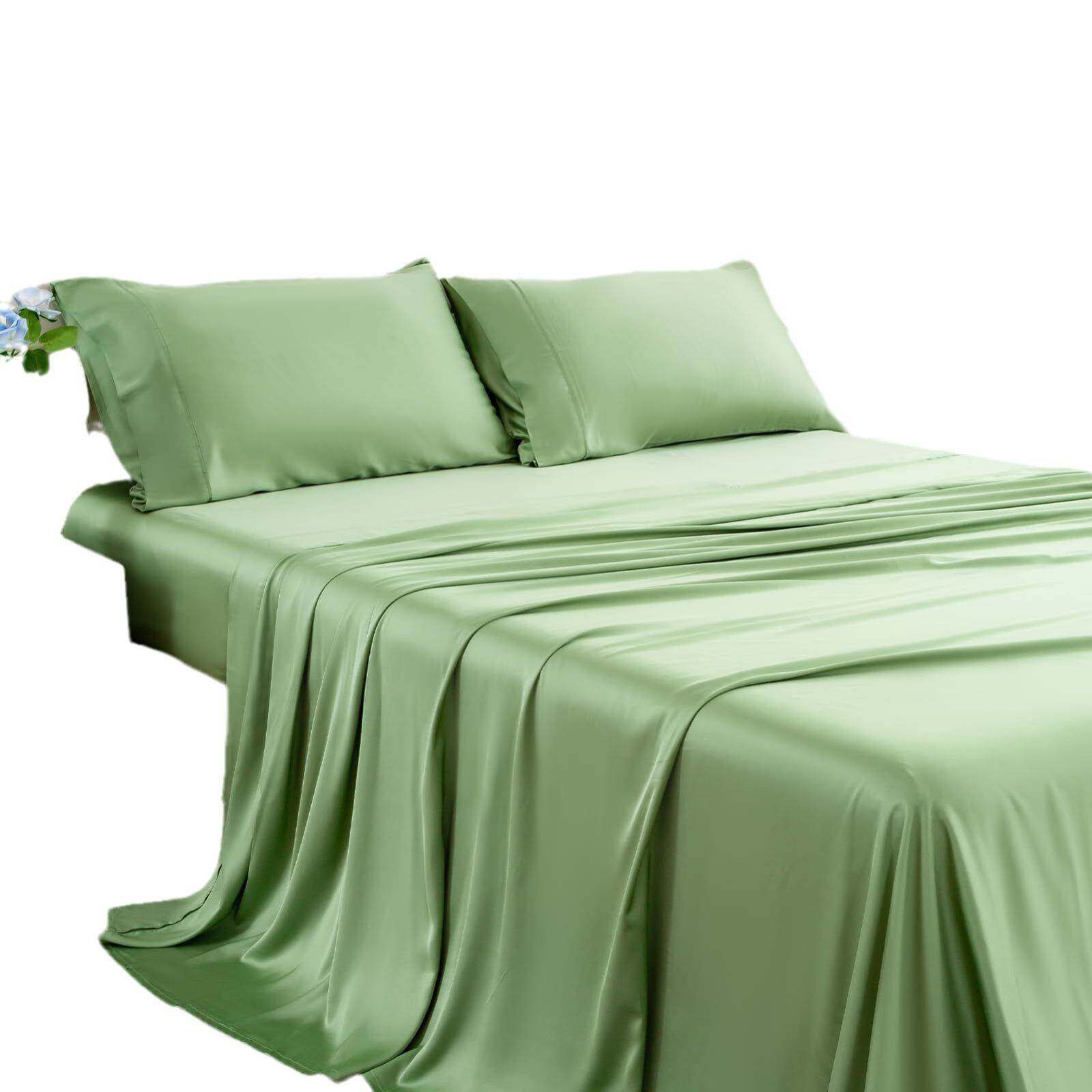 竹纤维三件套竹浆纤维四件套粘纤床上用品bamboobedding