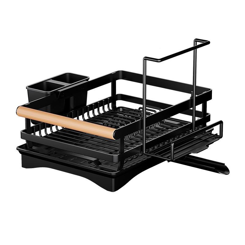 厨多房WDJ-5007置物抹架碗碟收纳架导沥水架家用功能放碗架流布清