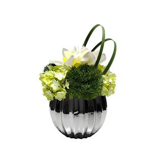 现代仿真花艺盆景插花装饰品桌面假花摆件样板房洽谈桌售楼处摆设