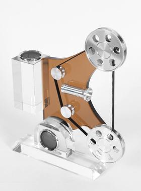 现代意式极简复古留声机模型装饰摆件茶室书房桌面家居装饰品摆件