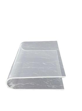 现代简约售楼处样板间大理石亚克力书架书报夹摆件杂志架软装饰品