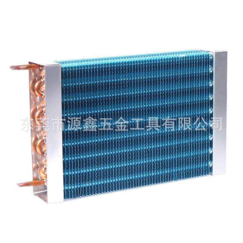 冰柜冰箱低温蒸发器除湿机水冷空调冷凝器铜管翅片换热器散热器