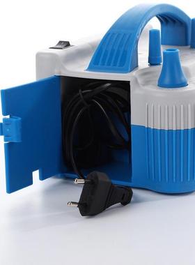 厂家直供气球电动充气泵HT508铜线电泵气球双孔充气泵电动打气筒