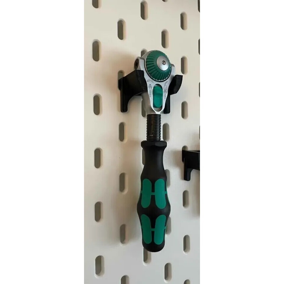 适用宜家SKADIS 斯考迪斯 宜家洞洞板配件 wera维拉8000A 1/4支架