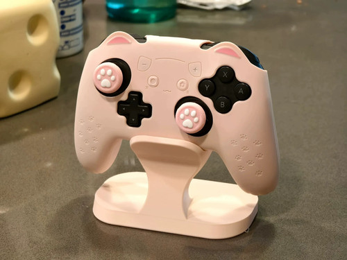 游戏手柄桌面支架 兼容PS4/5 xbox 任天堂Switch Pro 八位堂