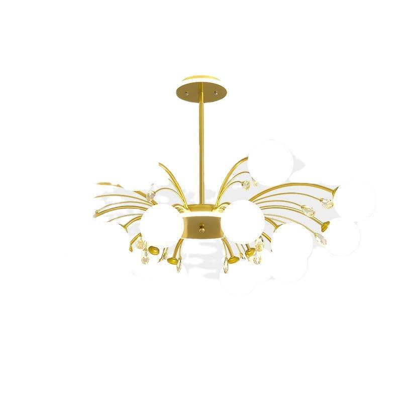 欧客厅灯吸顶灯美产（家2北025年新款大气魔豆分in吊灯轻奢大气玻