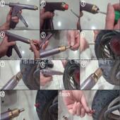 501型子午线真空胎工具补胎枪橡胶子弹真空枪专业补胎套装