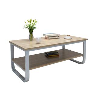 钢木茶几现代茶桌客厅小户型沙发茶几矮桌办公创意桌子简约茶几