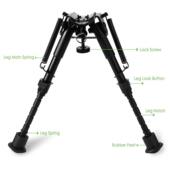 UTG蝴蝶脚架6 折叠伸缩脚架战术相机脚架 to9