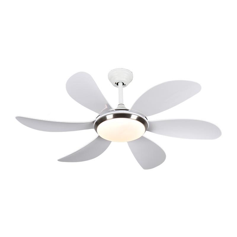 简现代约大风力风扇VAM灯家用全光谱吊客厅扇灯智能变频卧吊室餐