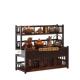 博古架新中式 茶叶摆放架茶具置物架桌面茶杯陈列架紫砂壶展示架子