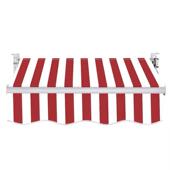 户外抗风防雨遮阳蓬铝合金雨蓬实体门店手摇伸缩雨棚厂家