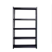 葫芦孔角钢轻型货架钢木层板仓库货架铆钉货架家用置物架