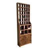 实木老榆木博古架中式 置物架多宝阁书柜展示架茶室复古办公收纳架