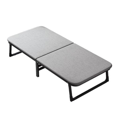 办公室折叠床软垫午休床单人家用带轮简易床铺加固硬板床午睡