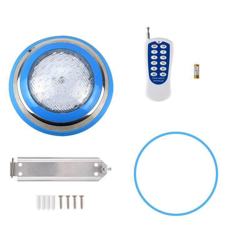 LED12v不锈钢RGB无线遥控35w泳池灯IP68防水七彩灯18W低压水底灯,家装灯饰光源,水下灯,淘宝优惠券,粉丝福利购,淘宝优惠卷