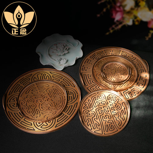 谦益铜炉名家作品手工制作