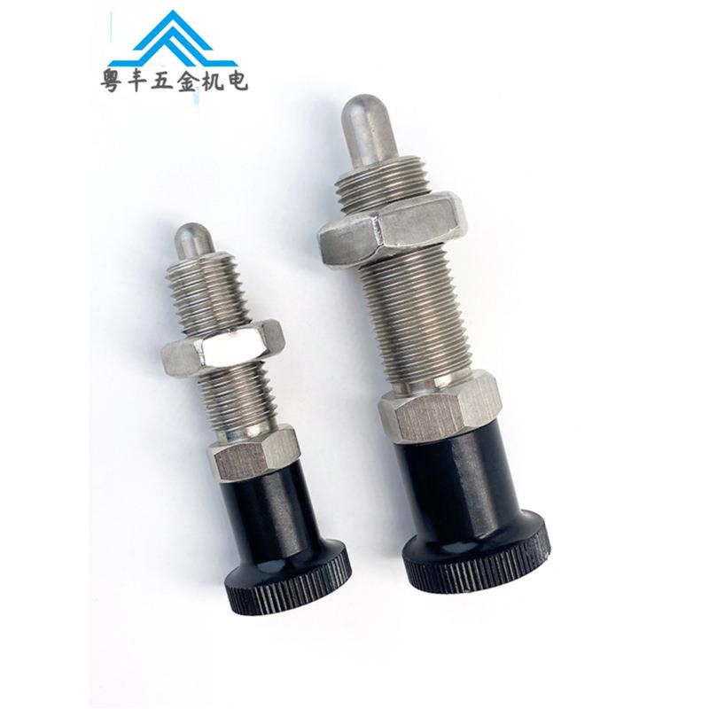 KPDL分度销细牙螺纹加长复位型 ZAR01/11/02/12旋钮柱塞定位销子